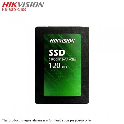 Hikvision HS-SSD-C100 120GB 2.5 inch Up to 550MB/s read speed 3D TLC NAND C100 SSD